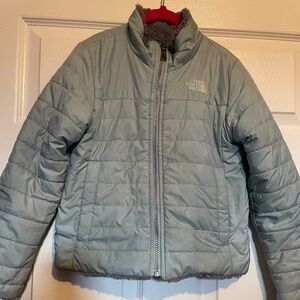 Girls Northface reversible jacket
